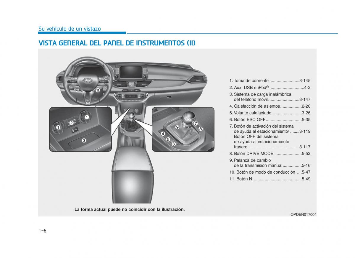 Hyundai i30N Performance manual del propietario / page 16