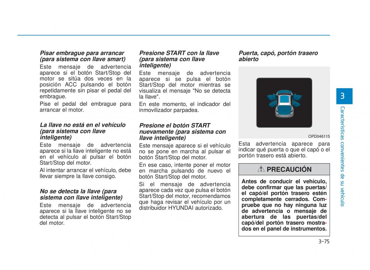 Hyundai i30N Performance manual del propietario / page 162