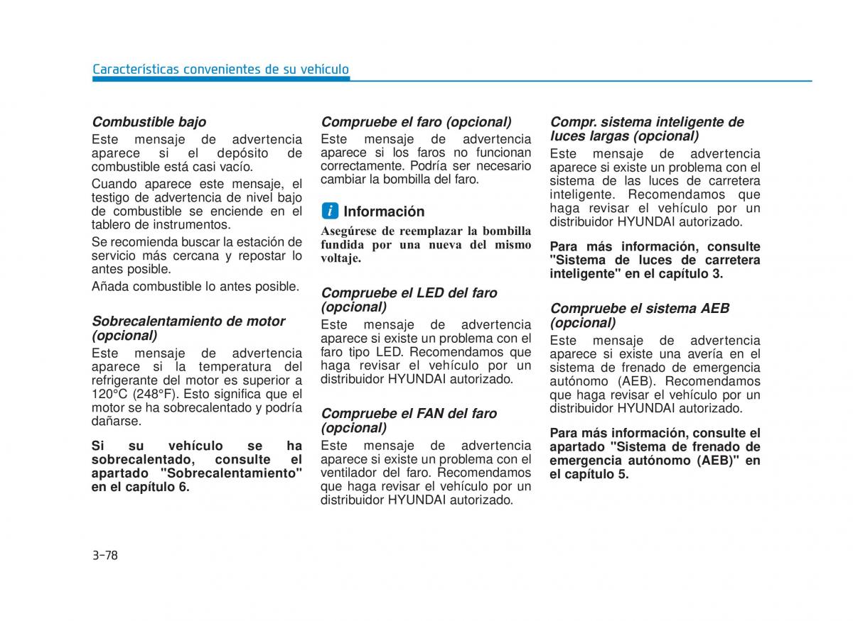 Hyundai i30N Performance manual del propietario / page 165