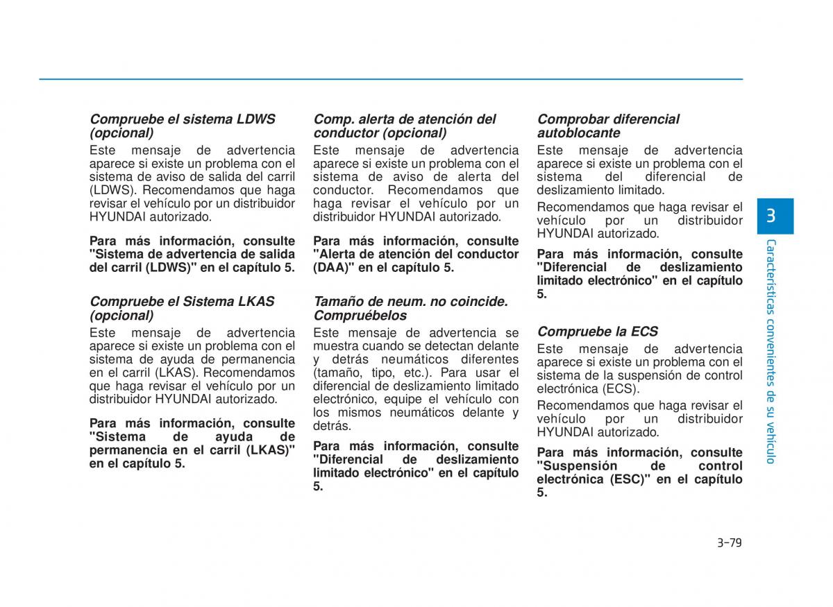 Hyundai i30N Performance manual del propietario / page 166