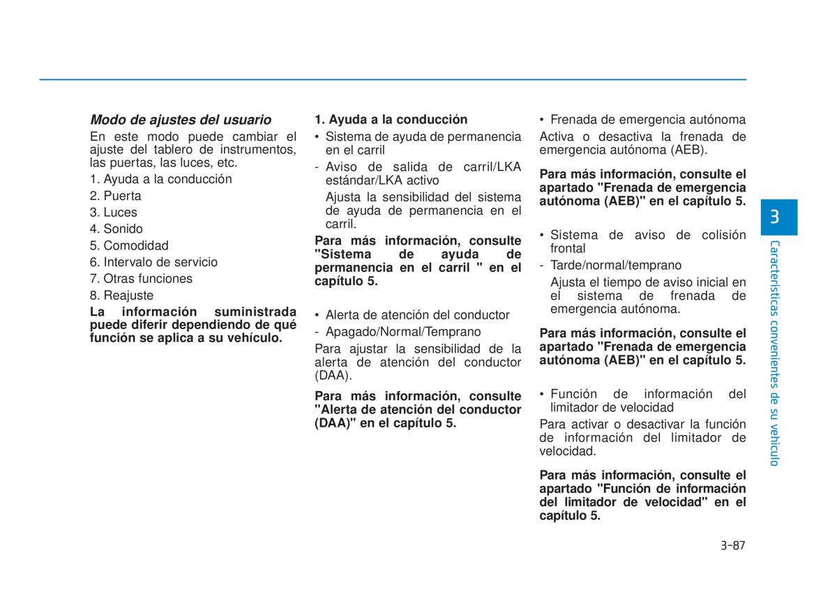 Hyundai i30N Performance manual del propietario / page 174