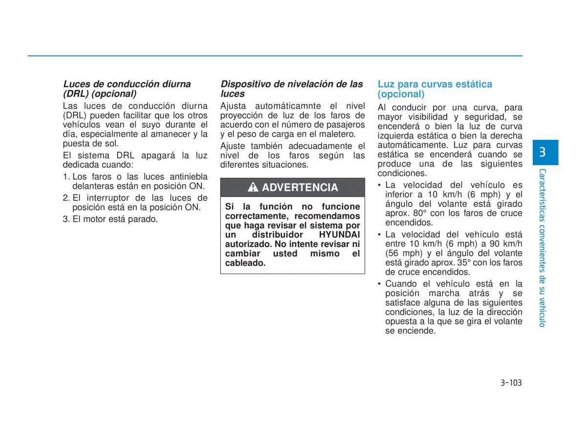 Hyundai i30N Performance manual del propietario / page 190