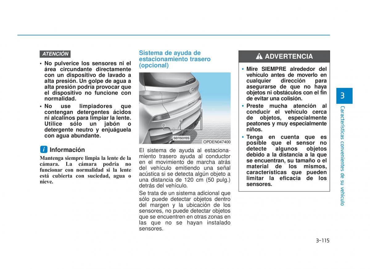 Hyundai i30N Performance manual del propietario / page 202