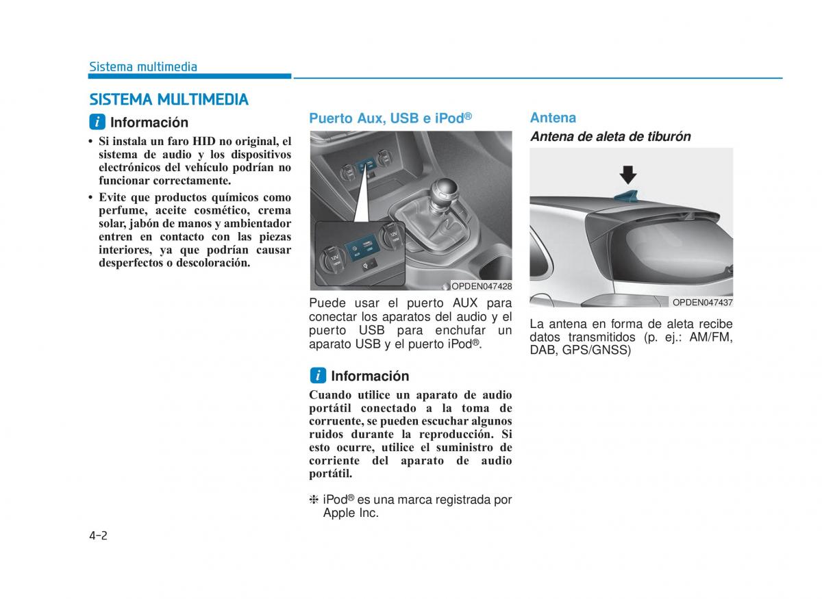 Hyundai i30N Performance manual del propietario / page 241