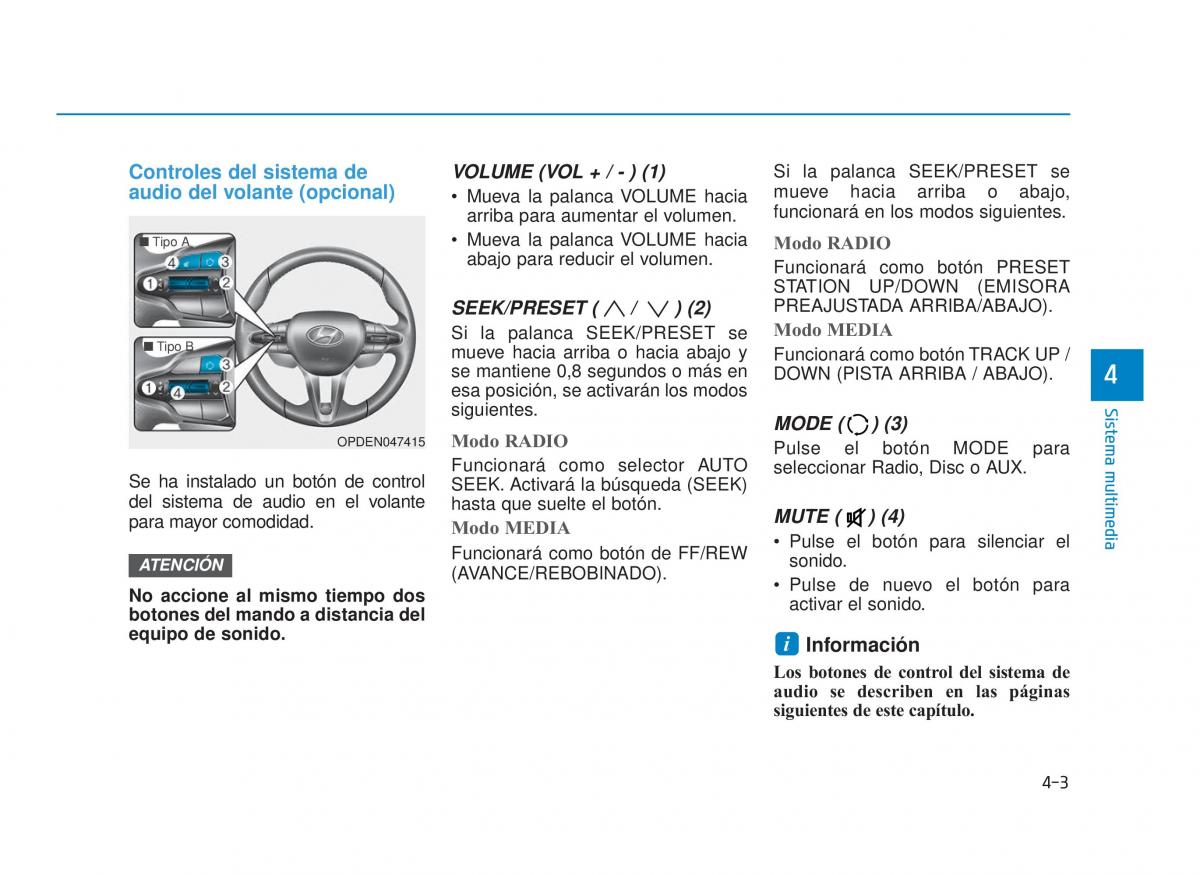 Hyundai i30N Performance manual del propietario / page 242