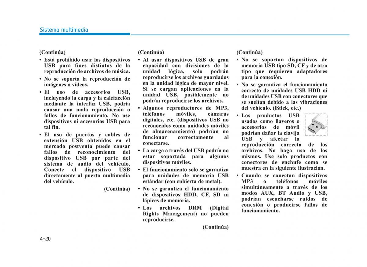 Hyundai i30N Performance manual del propietario / page 259