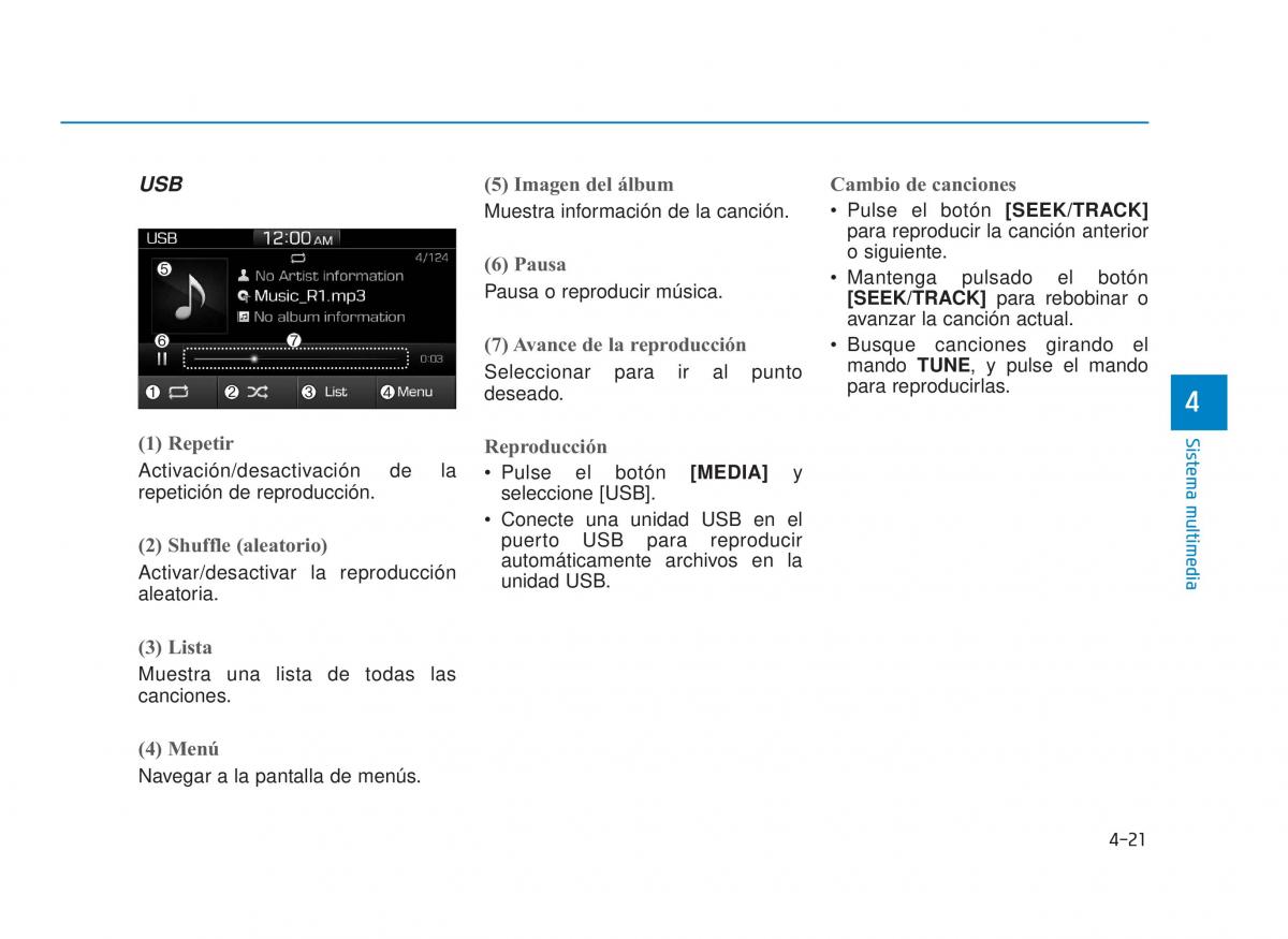 Hyundai i30N Performance manual del propietario / page 260