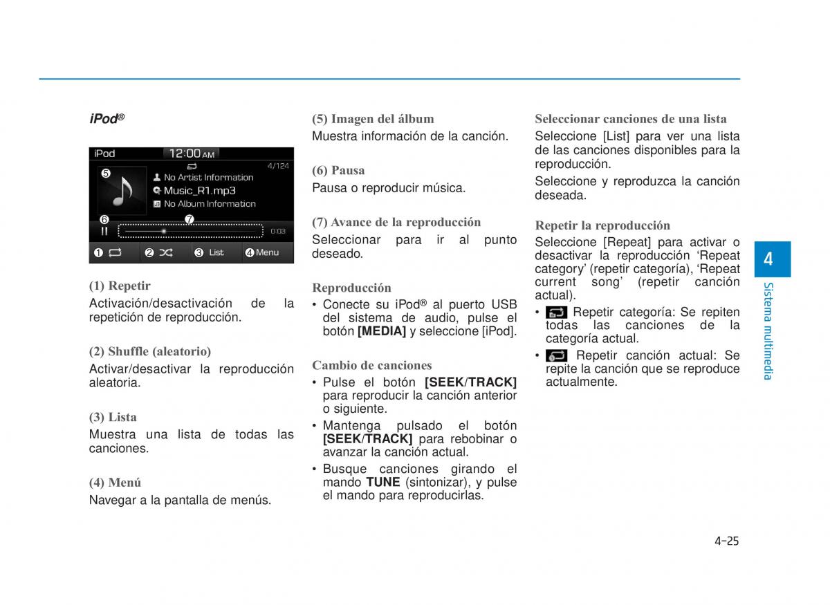 Hyundai i30N Performance manual del propietario / page 264