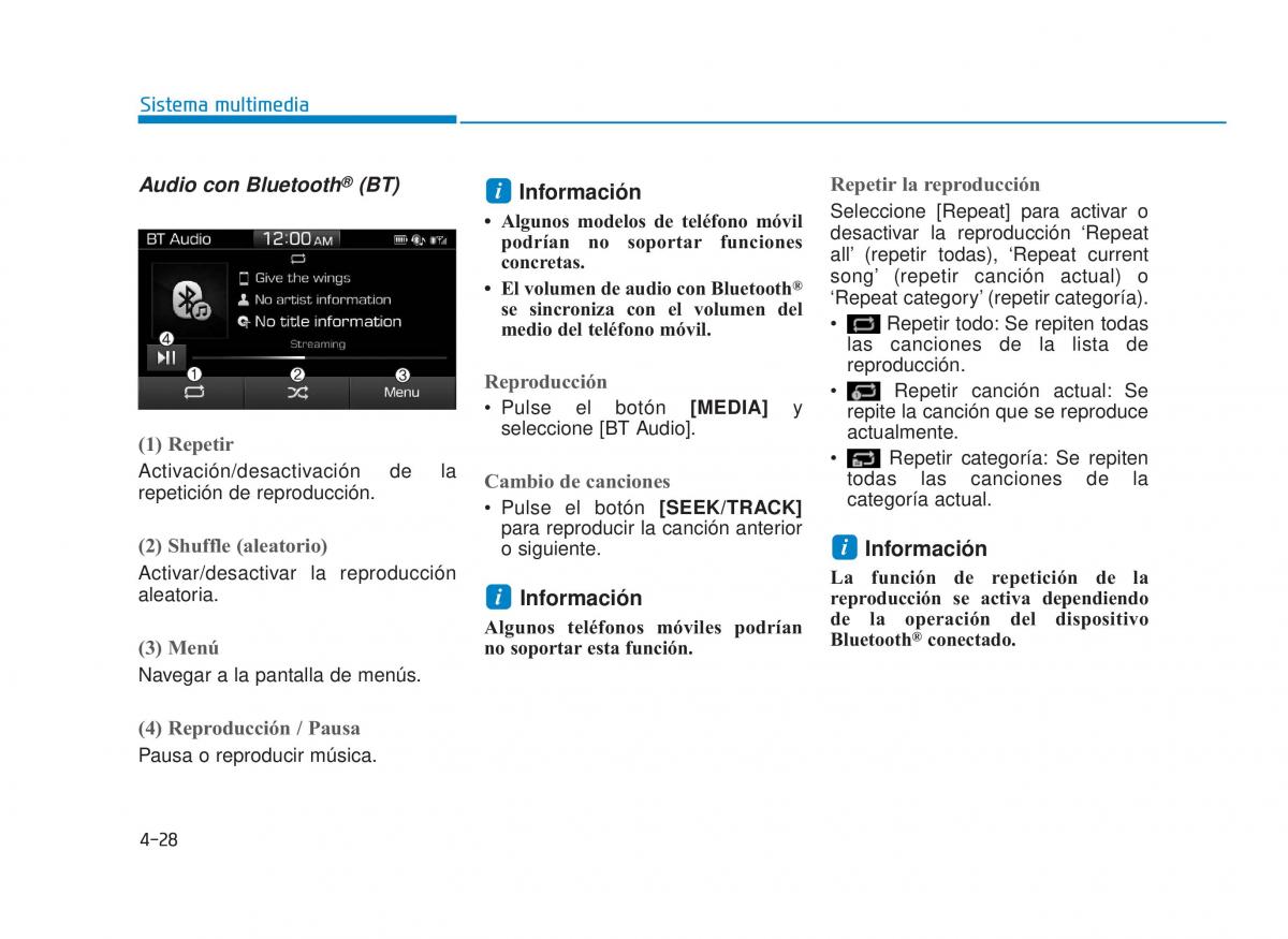 Hyundai i30N Performance manual del propietario / page 267