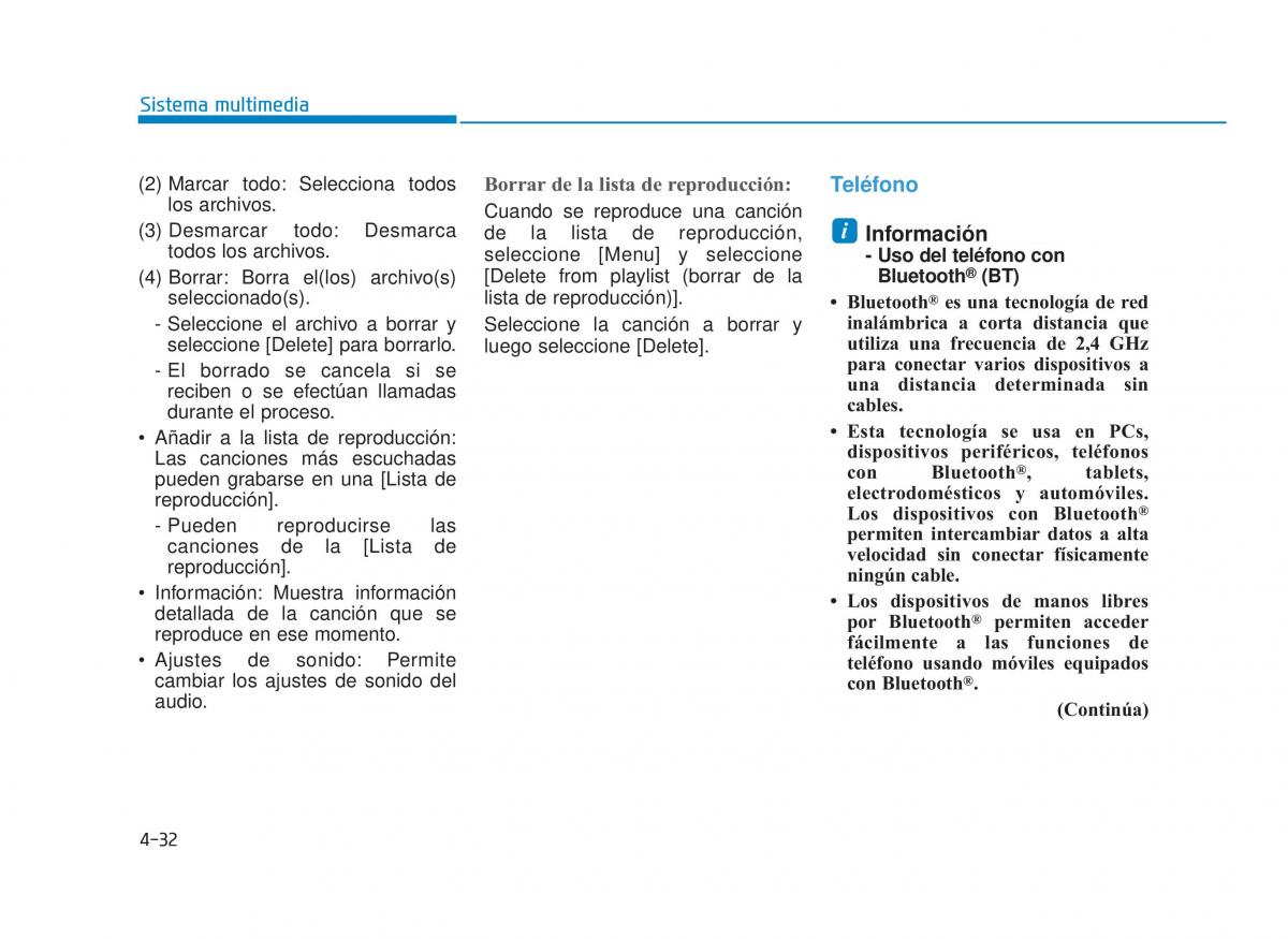 Hyundai i30N Performance manual del propietario / page 271