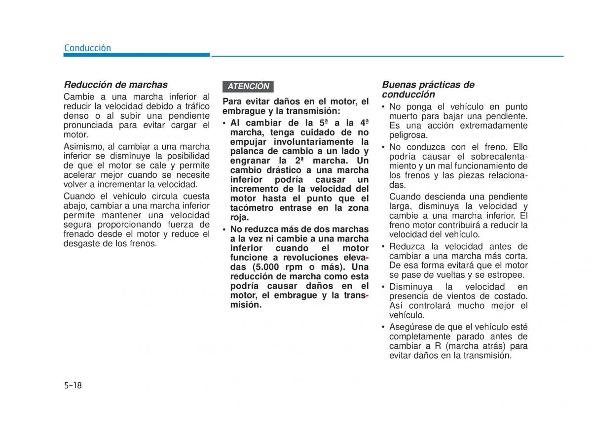 Hyundai i30N Performance manual del propietario / page 302