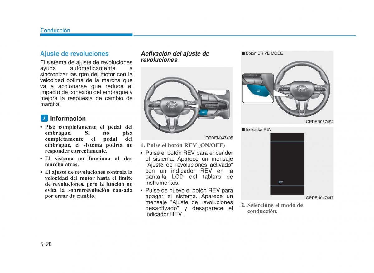 Hyundai i30N Performance manual del propietario / page 304