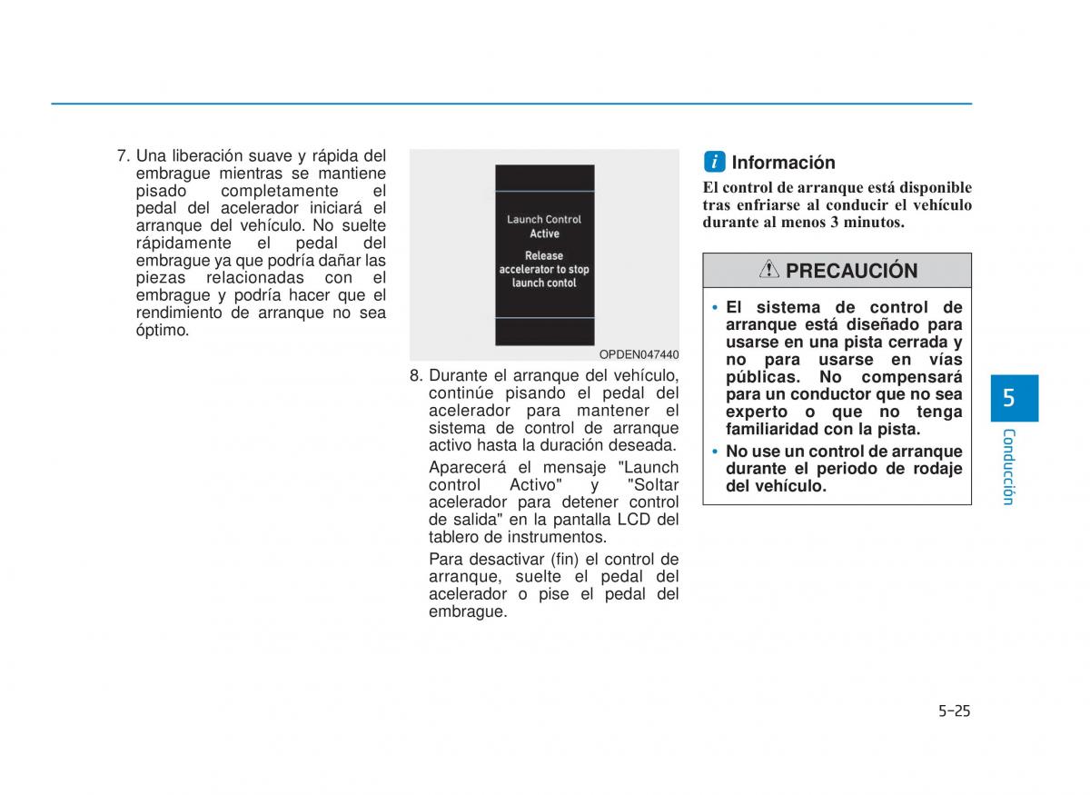 Hyundai i30N Performance manual del propietario / page 309