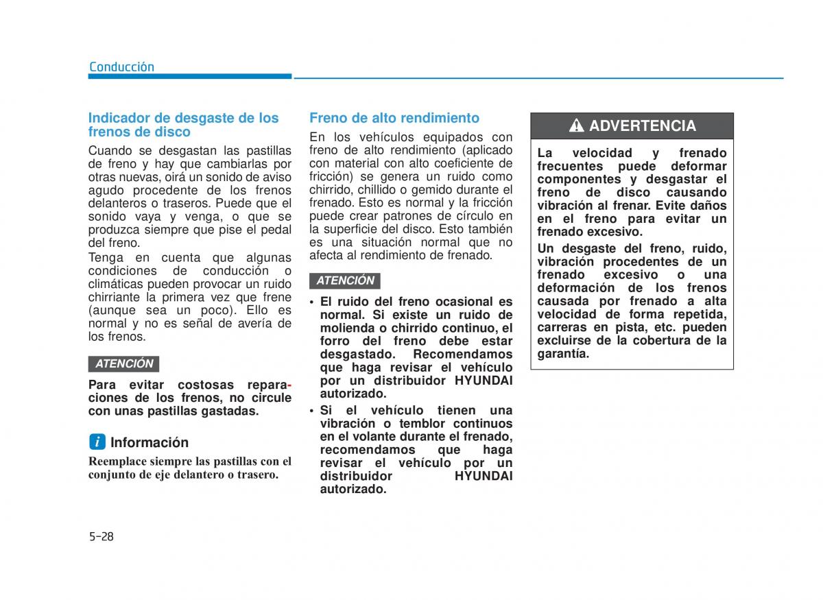 Hyundai i30N Performance manual del propietario / page 312