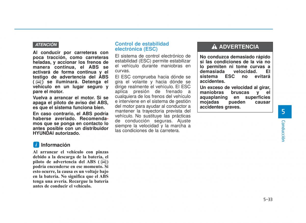 Hyundai i30N Performance manual del propietario / page 317