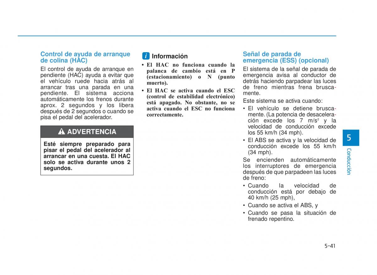 Hyundai i30N Performance manual del propietario / page 325