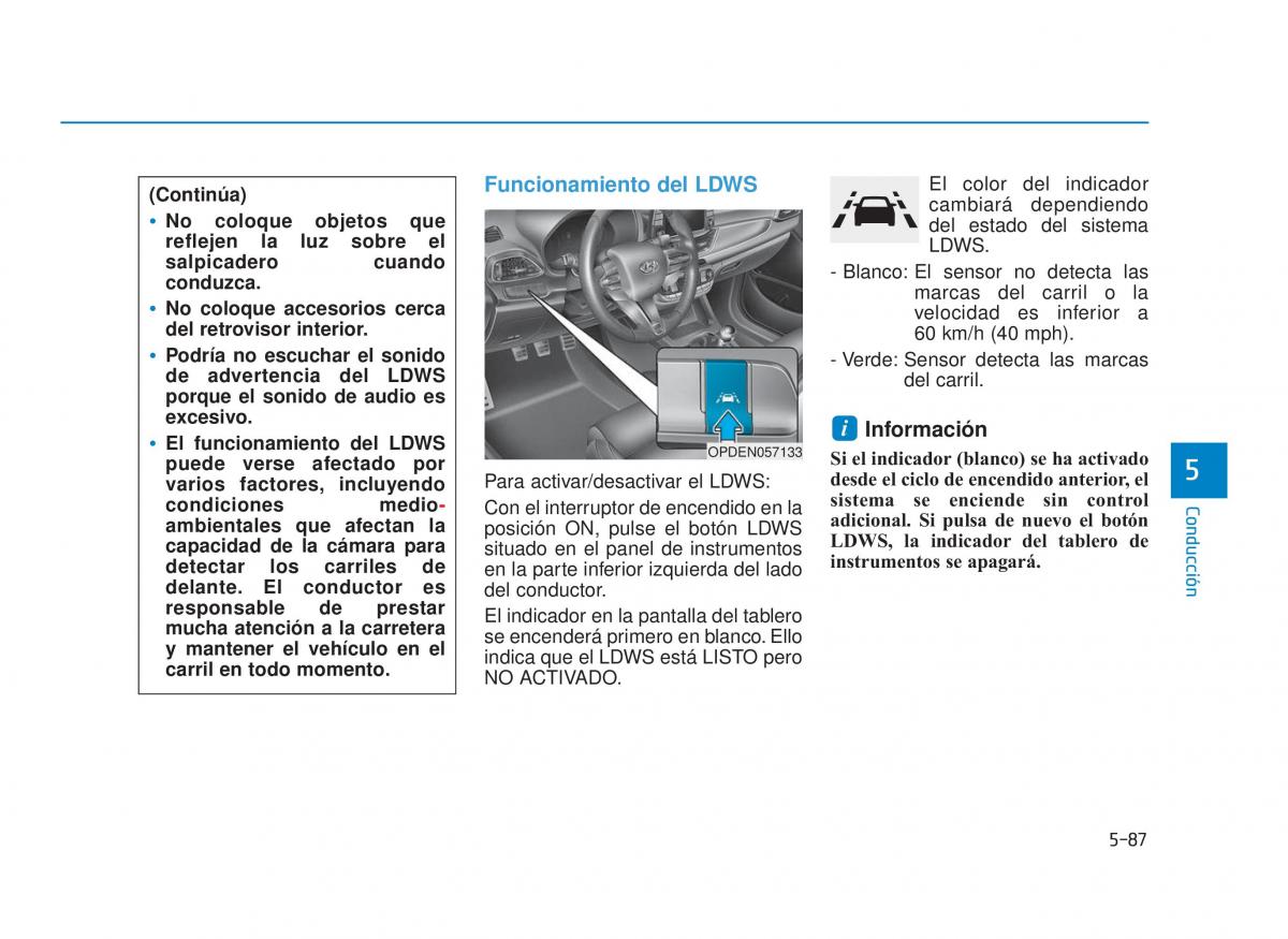 Hyundai i30N Performance manual del propietario / page 371