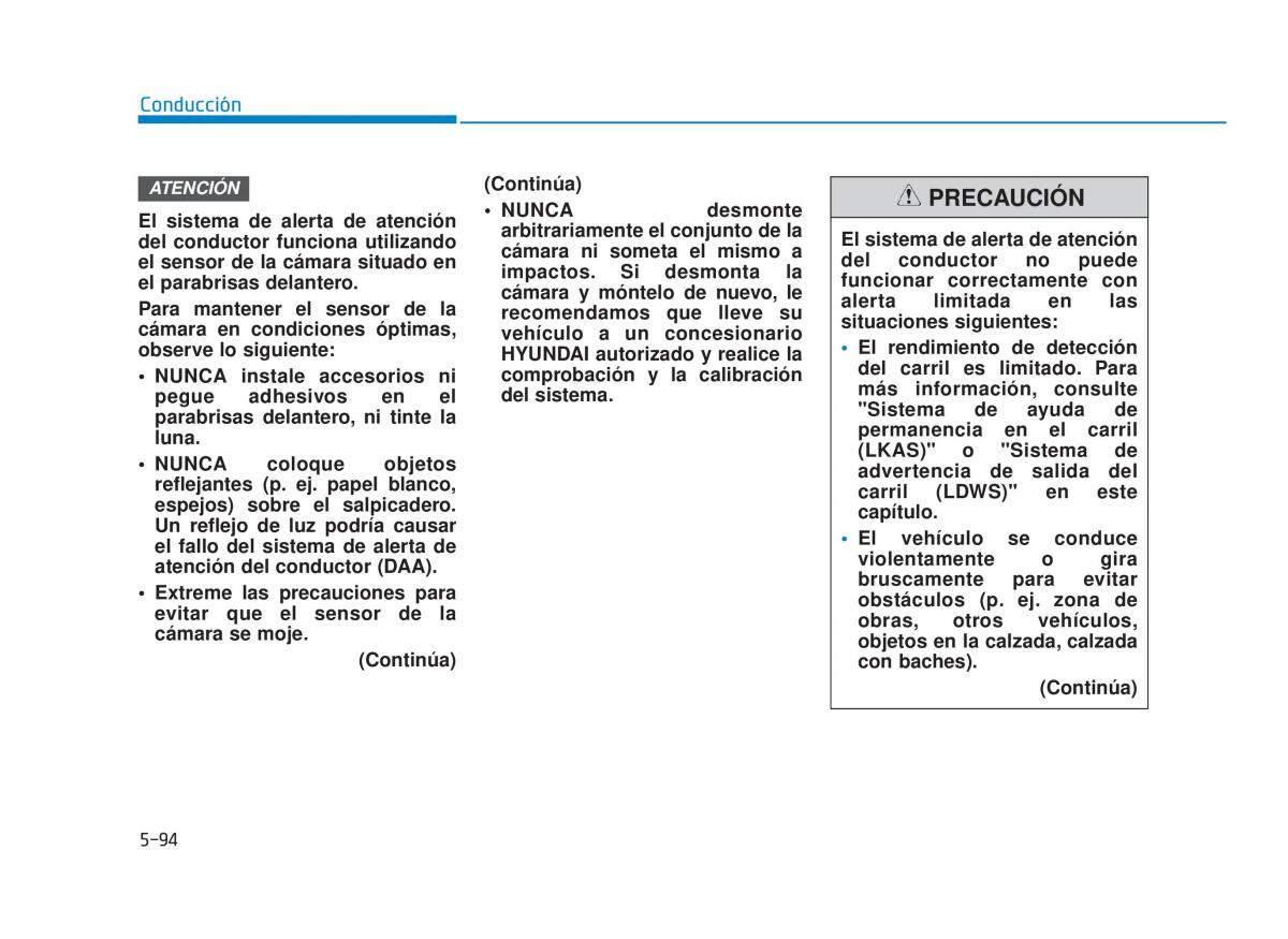 Hyundai i30N Performance manual del propietario / page 378