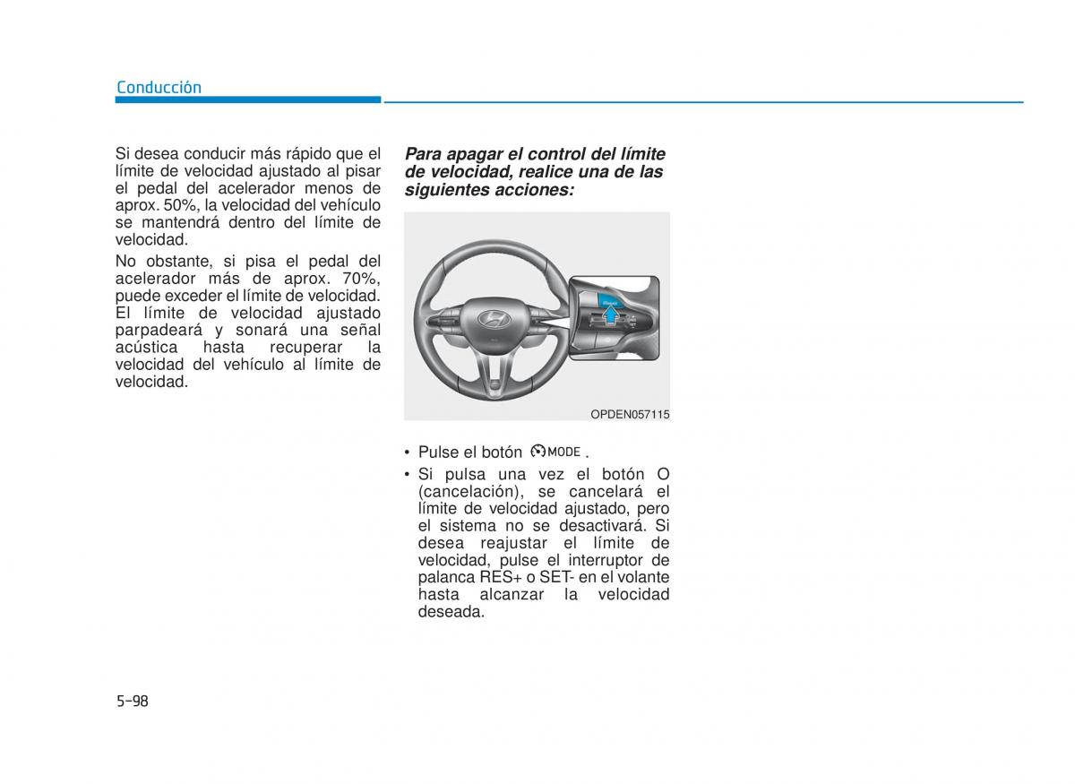 Hyundai i30N Performance manual del propietario / page 382