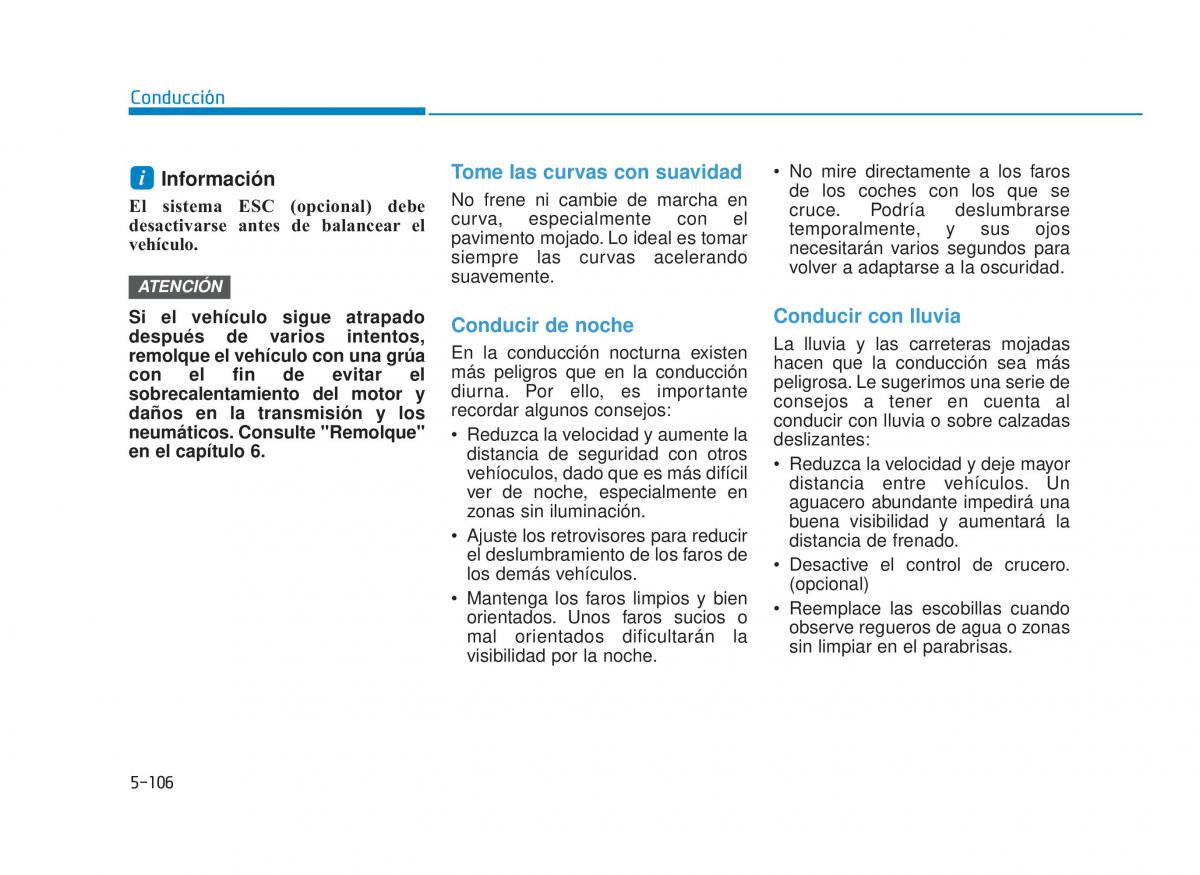 Hyundai i30N Performance manual del propietario / page 390