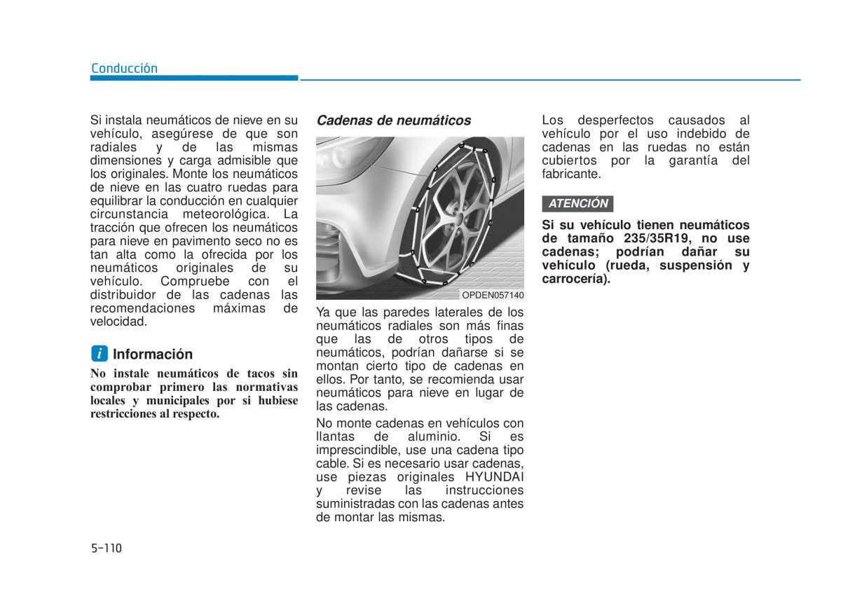 Hyundai i30N Performance manual del propietario / page 394