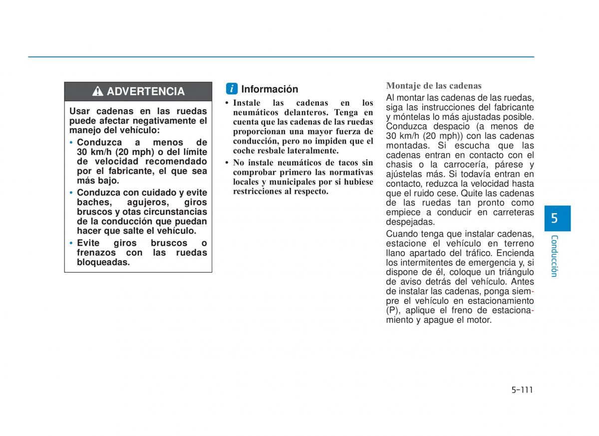 Hyundai i30N Performance manual del propietario / page 395