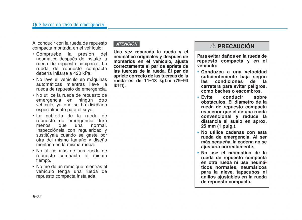 Hyundai i30N Performance manual del propietario / page 431