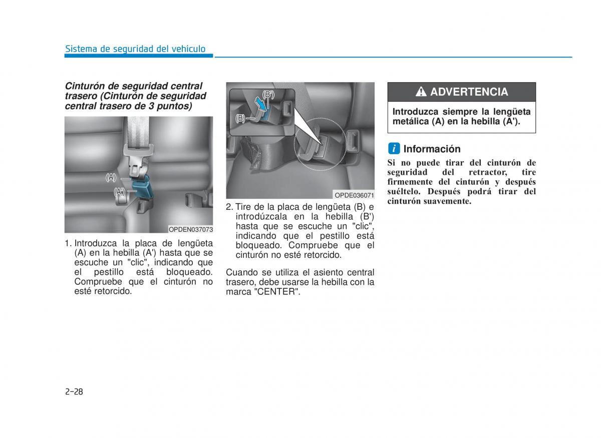 Hyundai i30N Performance manual del propietario / page 45