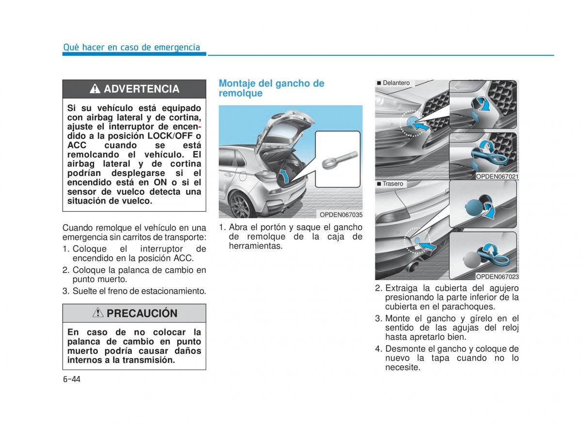 Hyundai i30N Performance manual del propietario / page 453