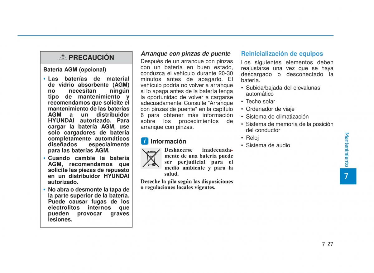 Hyundai i30N Performance manual del propietario / page 482