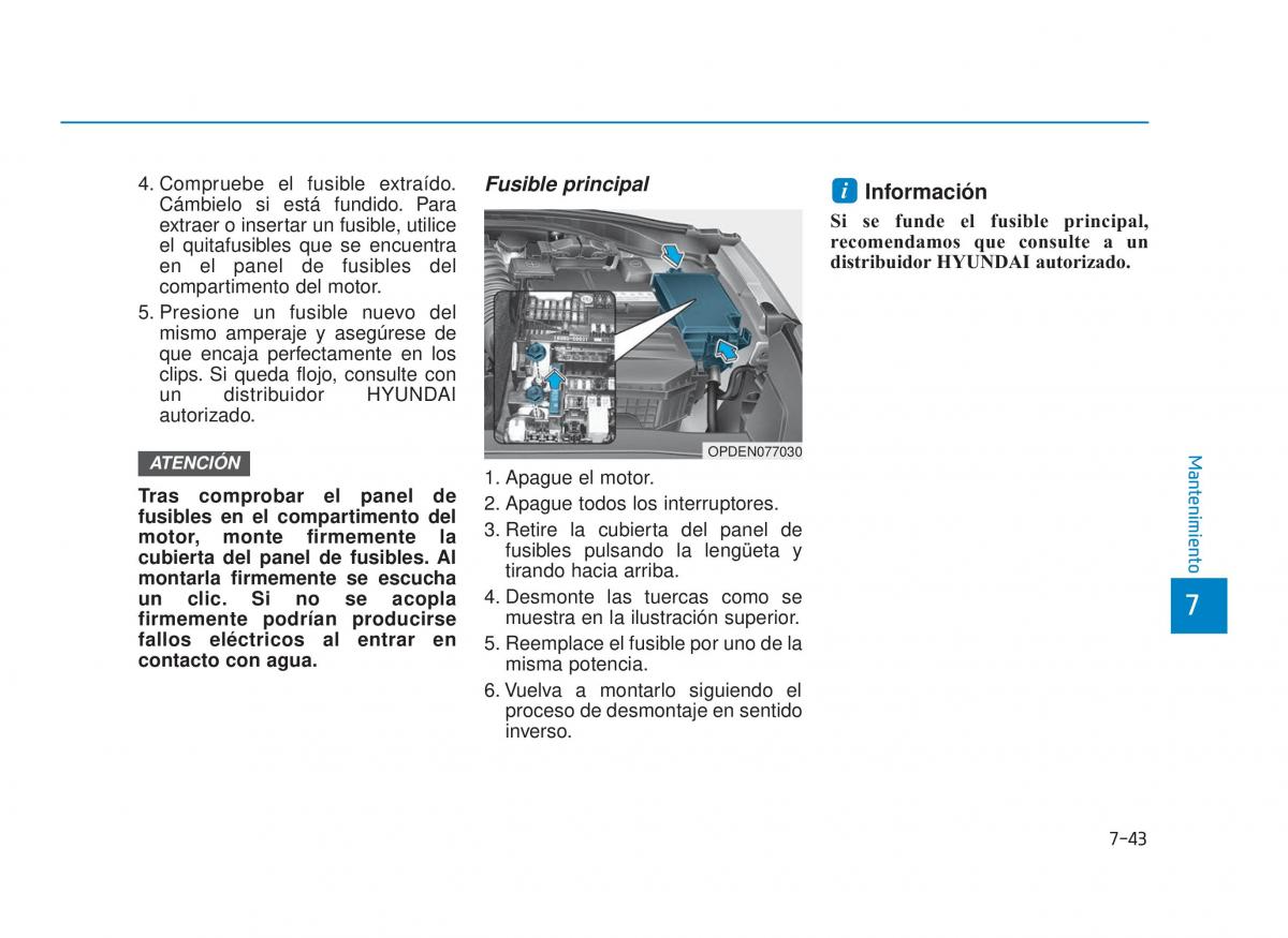 Hyundai i30N Performance manual del propietario / page 498