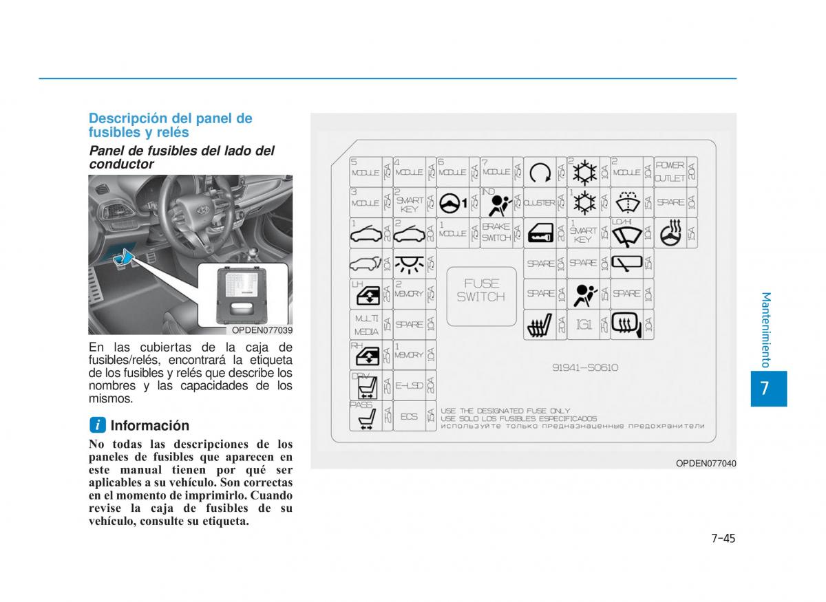 Hyundai i30N Performance manual del propietario / page 500