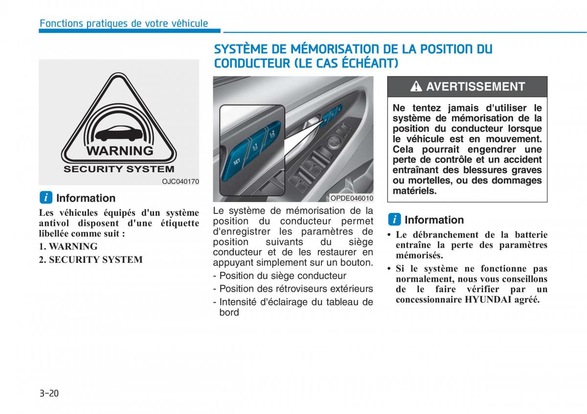 Hyundai i30N Performance manuel du proprietaire / page 109