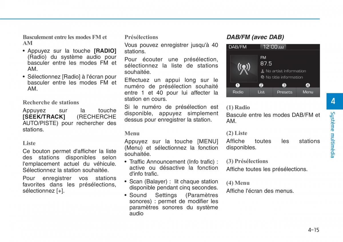 Hyundai i30N Performance manuel du proprietaire / page 252