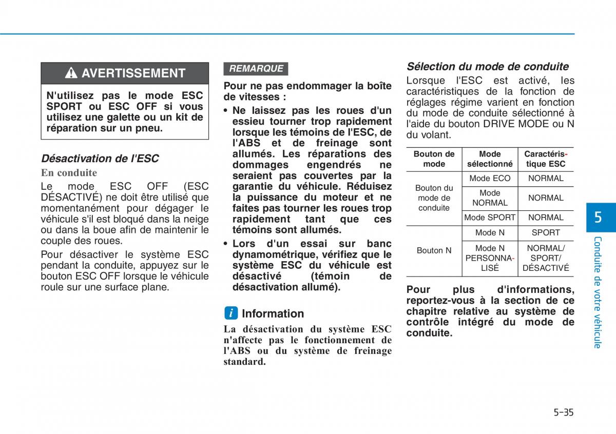 Hyundai i30N Performance manuel du proprietaire / page 316