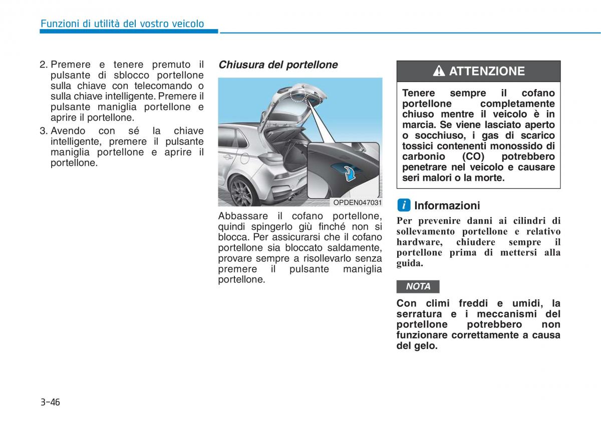 Hyundai i30N Performance manuale del proprietario / page 134