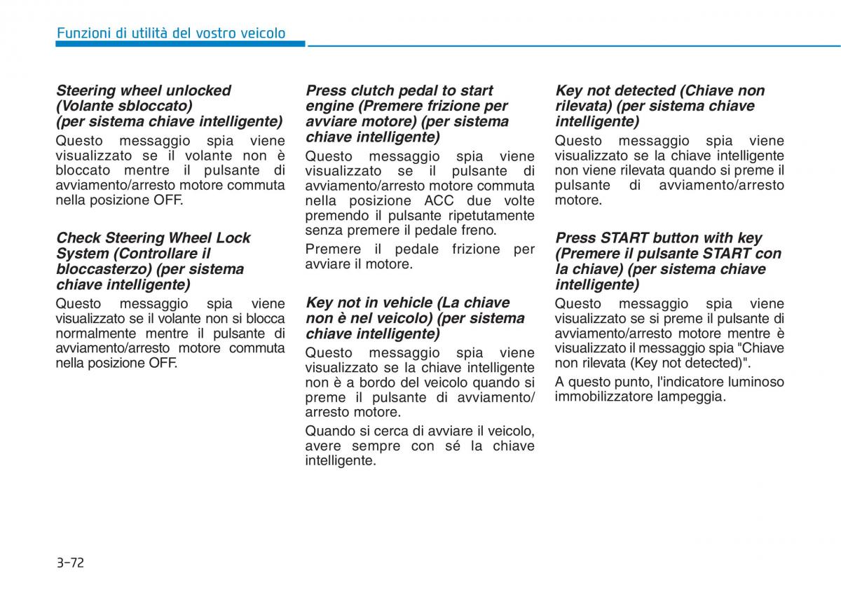 Hyundai i30N Performance manuale del proprietario / page 160