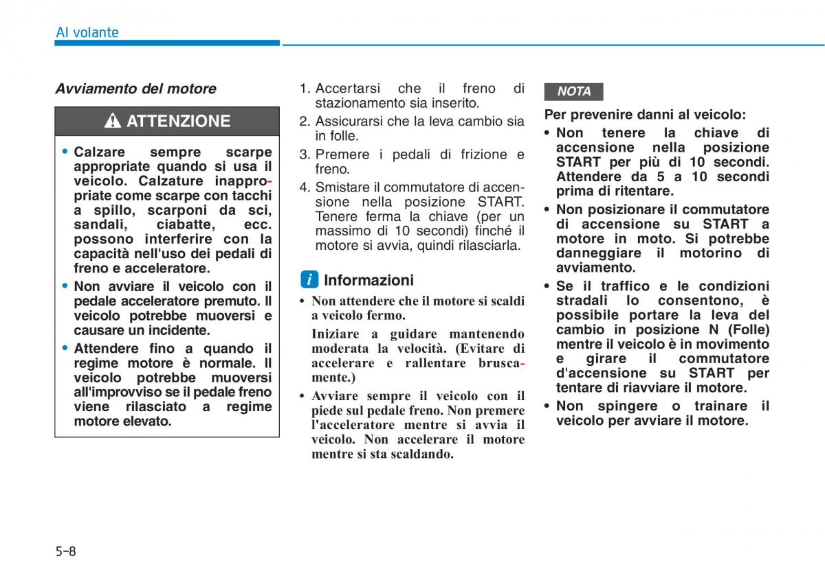 Hyundai i30N Performance manuale del proprietario / page 284