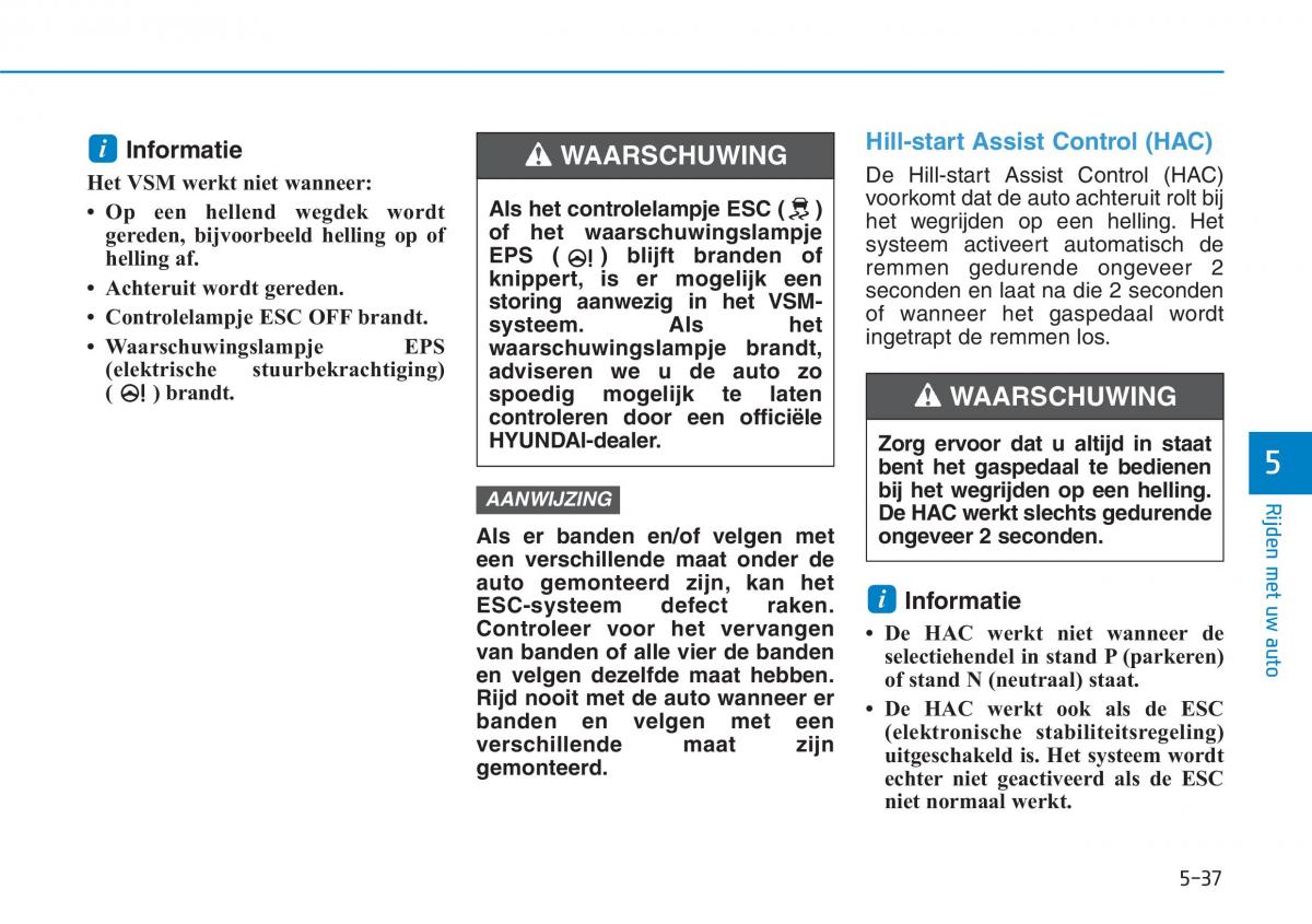 Hyundai i30N Performance handleiding / page 307