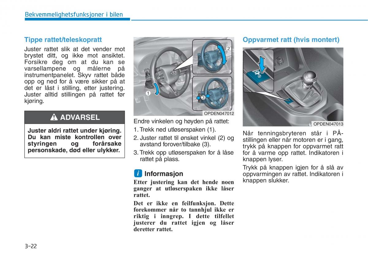 Hyundai i30N Performance bruksanvisningen / page 104