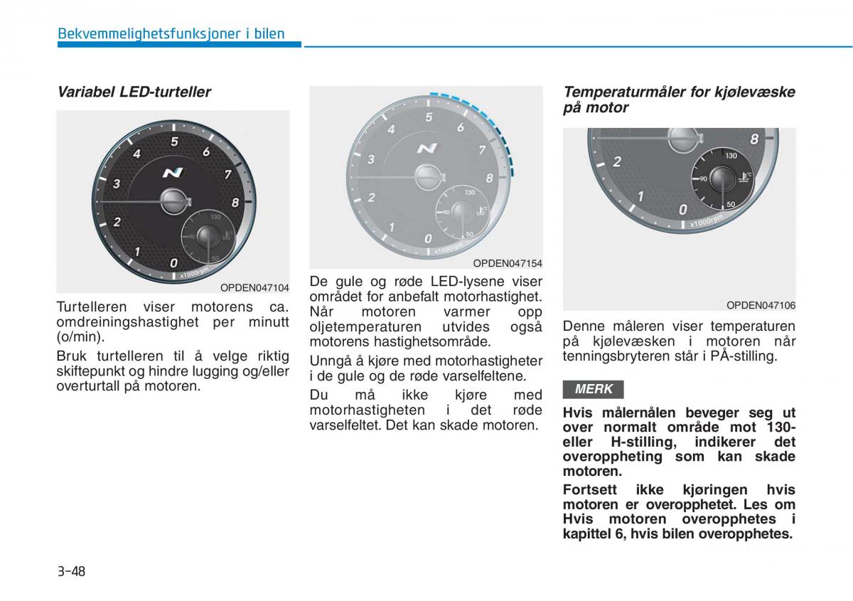 Hyundai i30N Performance bruksanvisningen / page 130