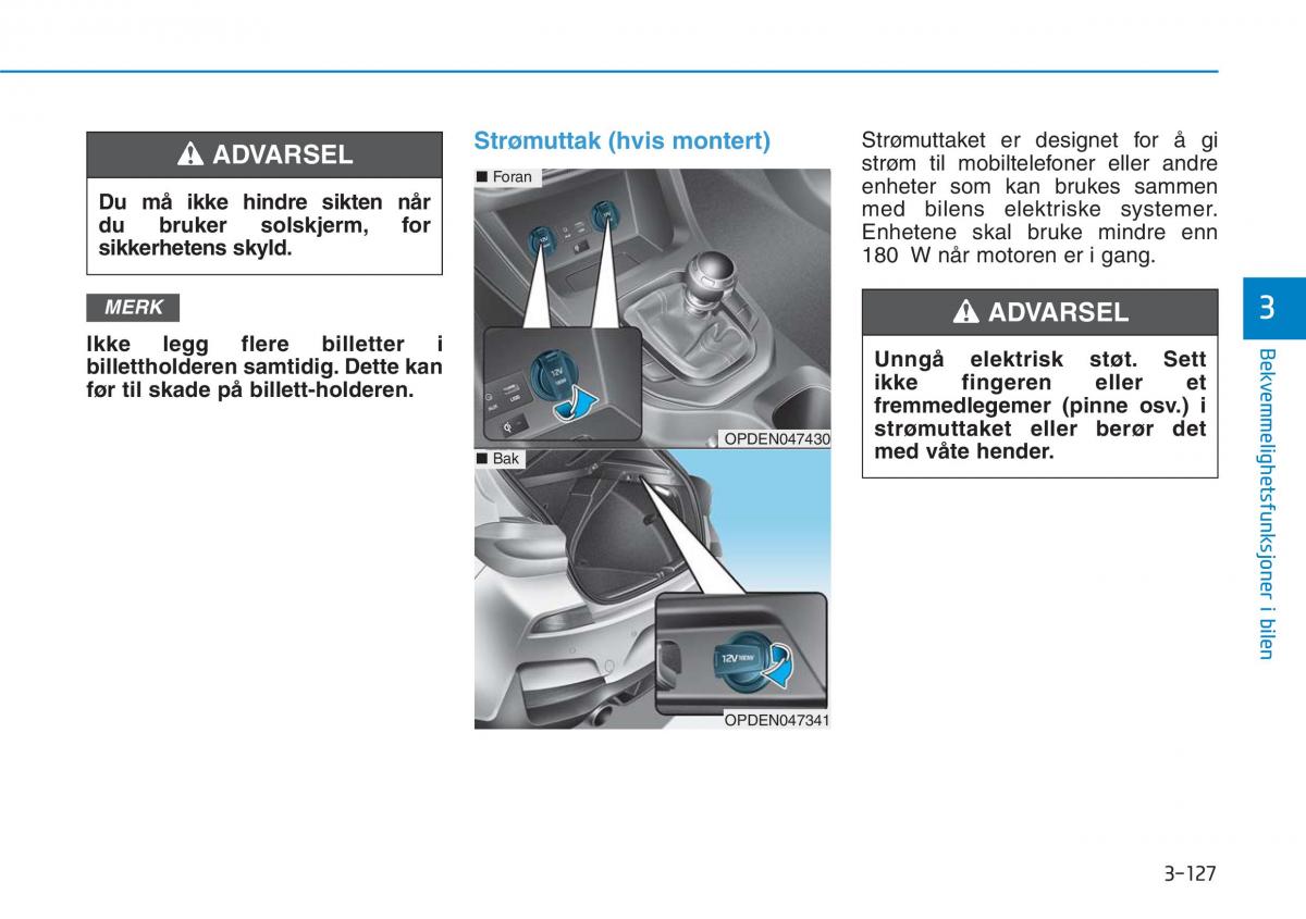 Hyundai i30N Performance bruksanvisningen / page 209