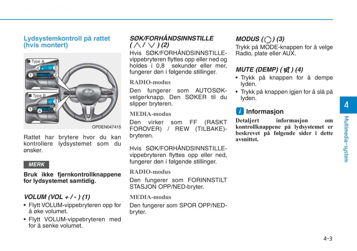 Hyundai i30N Performance bruksanvisningen / page 219