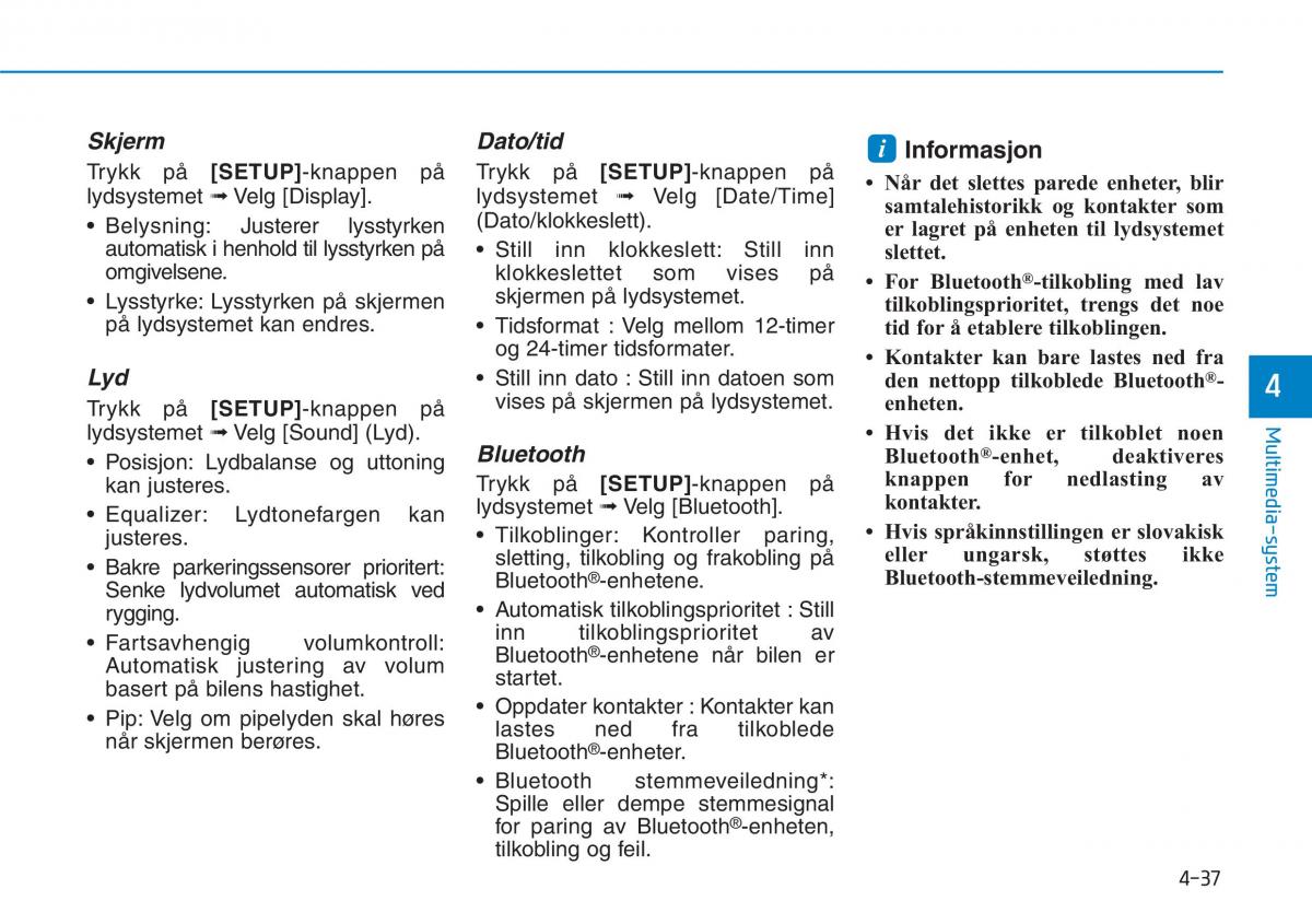 Hyundai i30N Performance bruksanvisningen / page 253