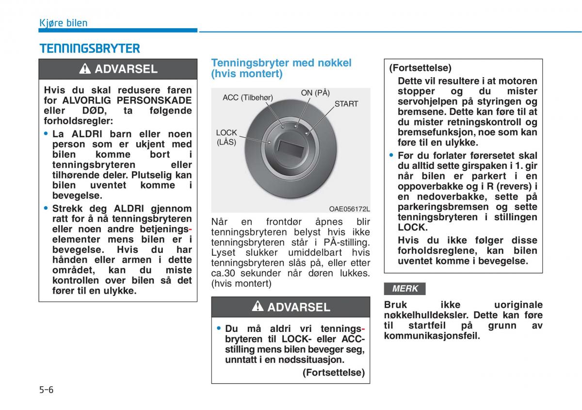 Hyundai i30N Performance bruksanvisningen / page 261