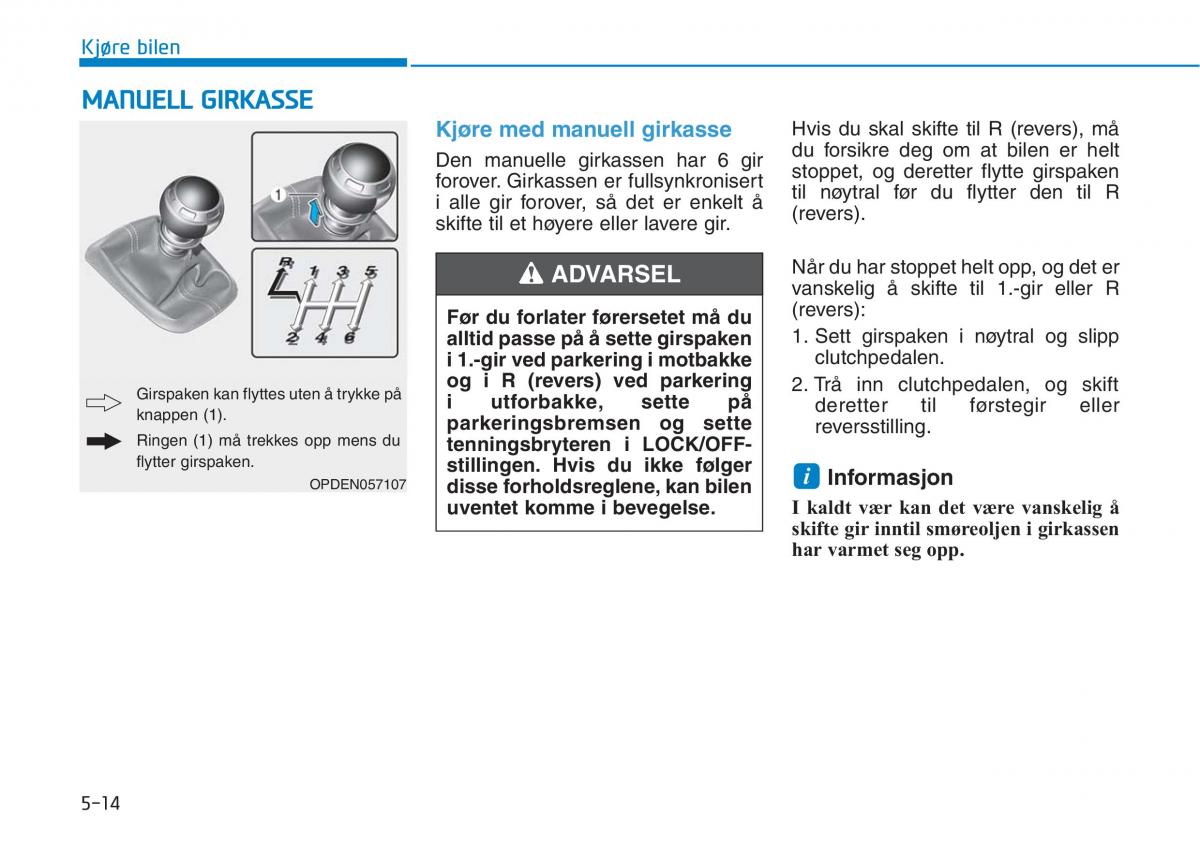 Hyundai i30N Performance bruksanvisningen / page 269