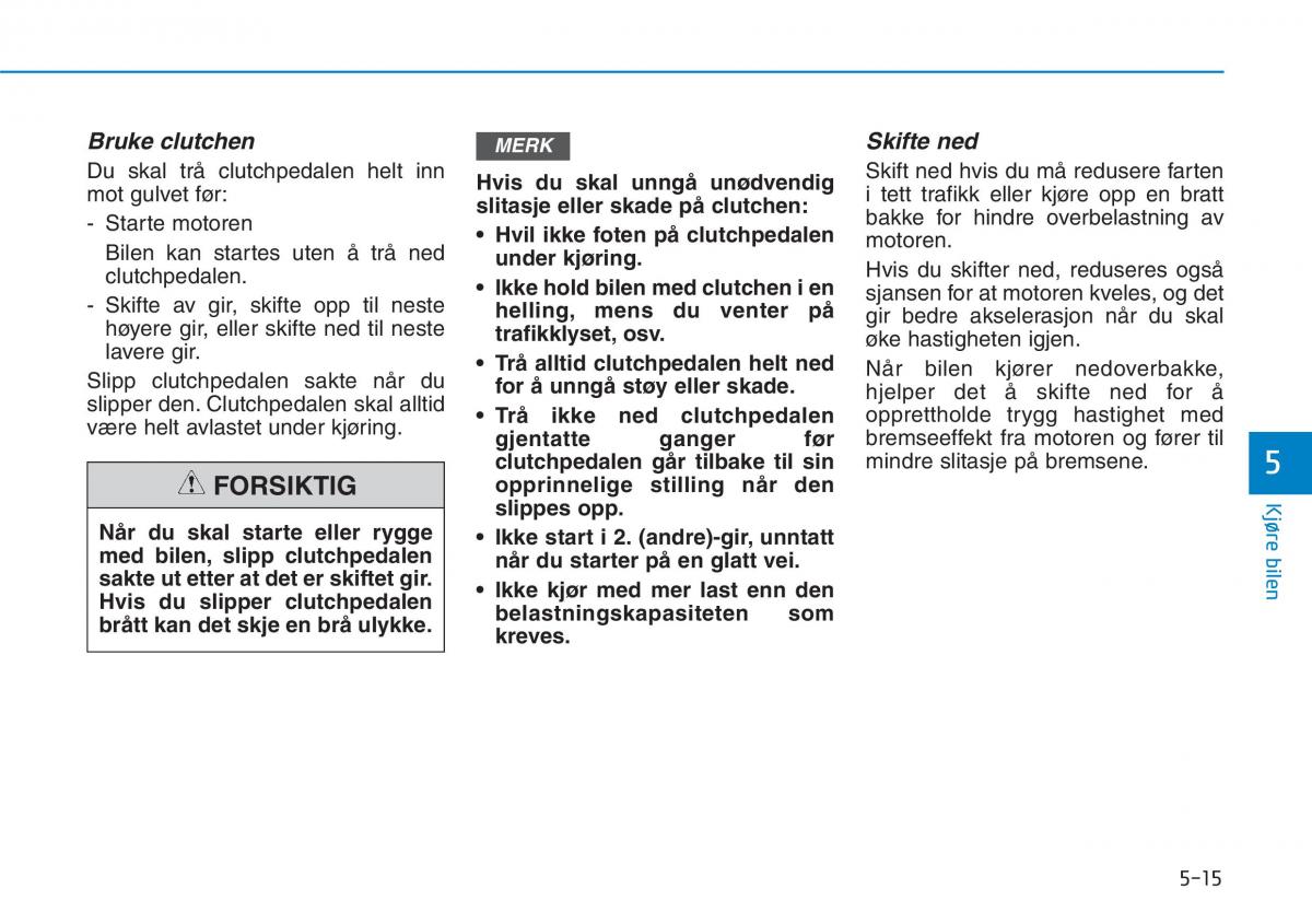 Hyundai i30N Performance bruksanvisningen / page 270