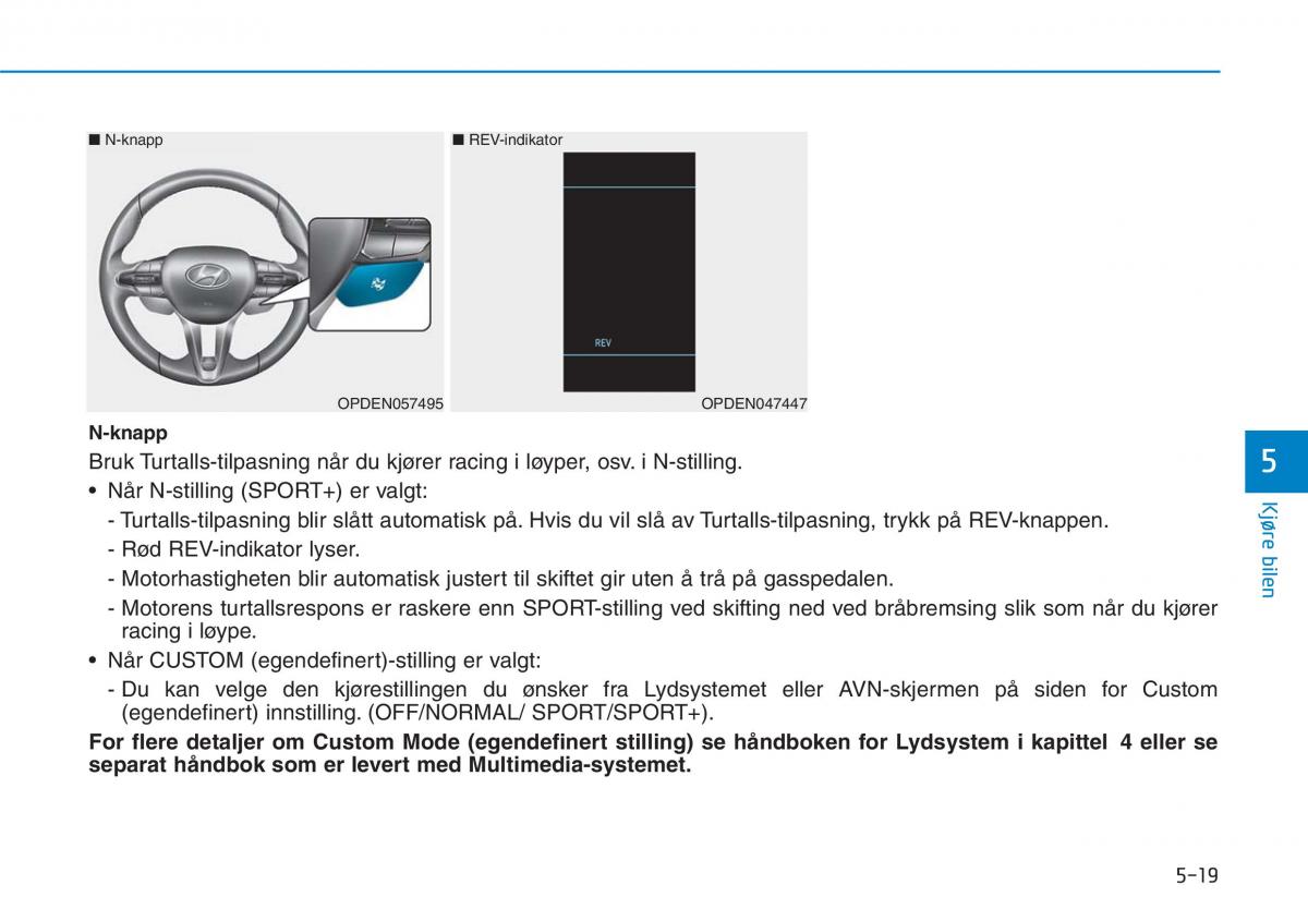 Hyundai i30N Performance bruksanvisningen / page 274