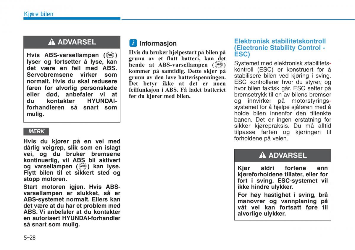 Hyundai i30N Performance bruksanvisningen / page 283