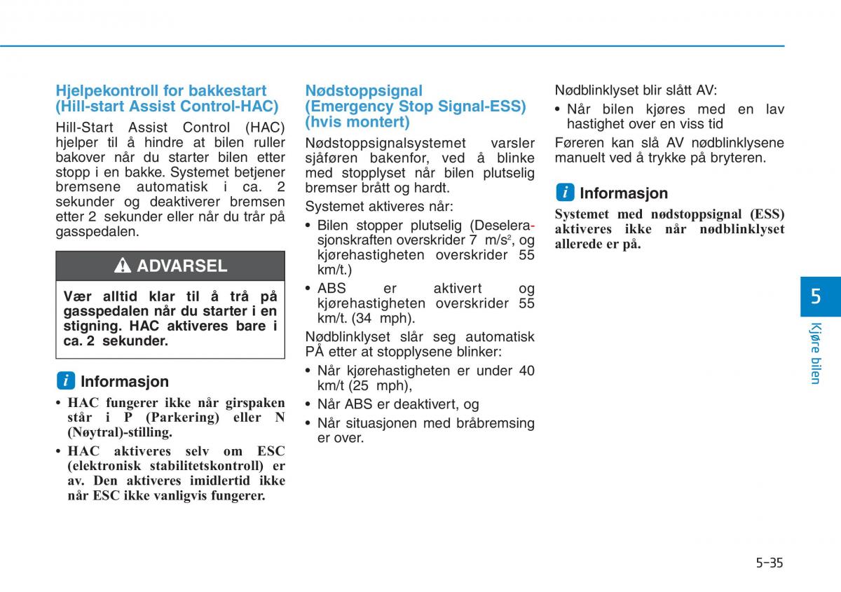 Hyundai i30N Performance bruksanvisningen / page 290